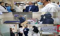 بازدید سرزده رییس دانشگاه علوم پزشکی گیلان از اورژانس مرکز دانشگاهی رازی رشت