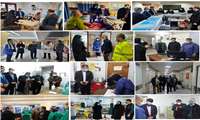 گزارش تصویری بازدید رییس، معاونین و مدیران ستادی دانشگاه علوم پزشکی گیلان از بیمارستانها و مراکز بهداشتی استان