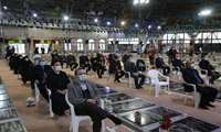 تجدید میثاق دانشگاهیان علوم پزشکی گیلان با شهدای گرانقدر