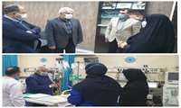 بازدید معاون درمان دانشگاه علوم پزشکی گیلان  از مرکز آموزشی ، درمانی رازی رشت